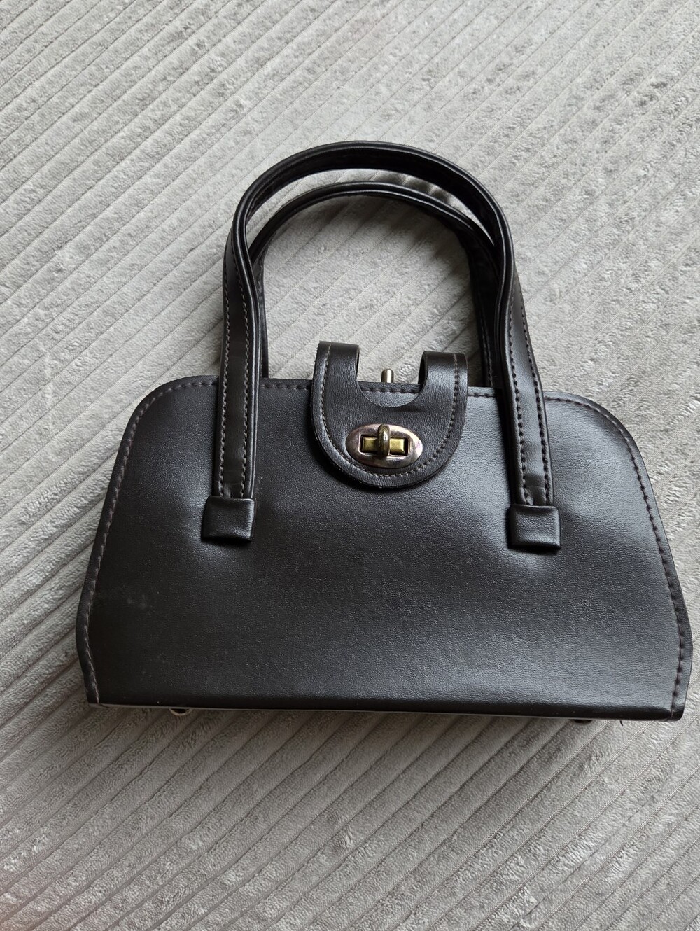Vintage Chocolate Brown Purse